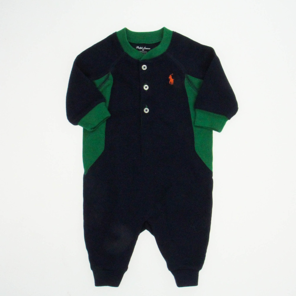 Ralph Lauren Boys Navy | Green Long Sleeve Outfit size: 3 Months